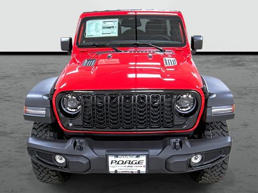 Firecracker Red Clearcoat 2026 Jeep Wrangler Willys