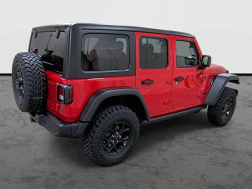 Firecracker Red Clearcoat 2026 Jeep Wrangler Willys