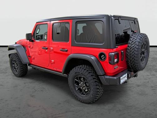 Firecracker Red Clearcoat 2026 Jeep Wrangler Willys