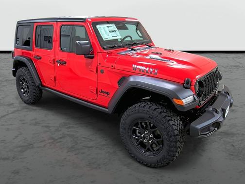 Firecracker Red Clearcoat 2026 Jeep Wrangler Willys