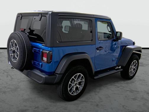 Hydro Blue Pearlcoat 2024 Jeep Wrangler Sport S