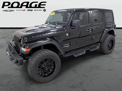 Black Clearcoat 2019 Jeep Wrangler Unlimited Moab 4x4