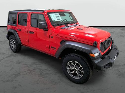 Firecracker Red Clearcoat 2026 Jeep Wrangler Sport S