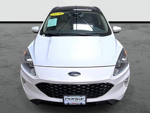 Star White Metallic Tri-Coat 2020 Ford Escape SEL