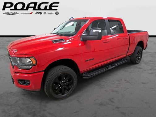 Flame Red Clearcoat 2024 RAM 2500 Big Horn Crew Cab 4x4 6'4' Box