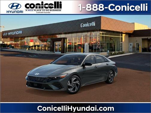 Amazon Gray 2026 Hyundai ELANTRA Sport