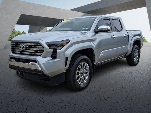 Silver 2025 Toyota Tacoma Hybrid Limited