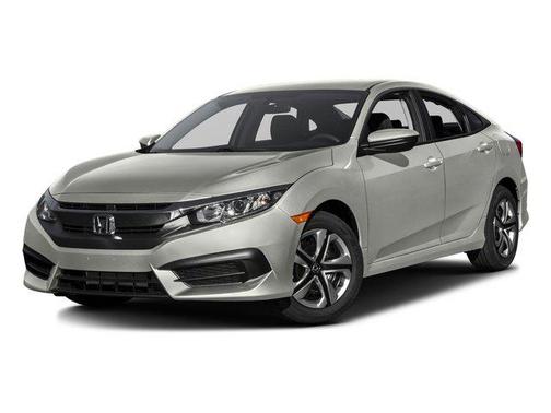 Gray 2016 Honda Civic LX
