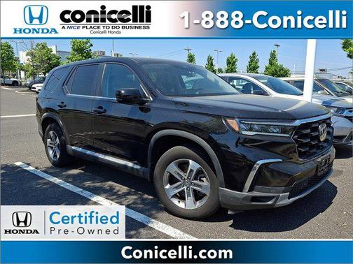 Crystal Black Pearl 2024 Honda Pilot EX-L