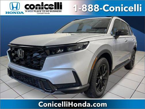 Solar Silver Metallic 2026 Honda CR-V Hybrid Sport-L AWD