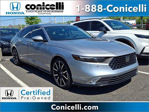 Lunar Silver Metallic 2023 Honda Accord Hybrid Touring