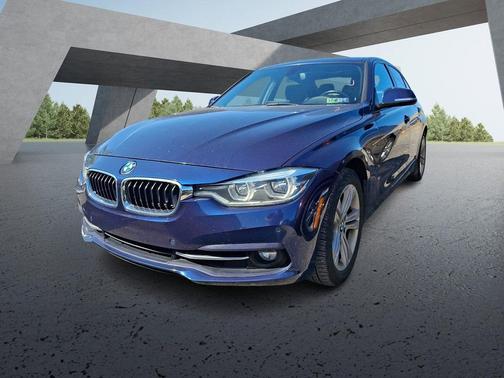 Blue 2016 BMW 328 xDrive