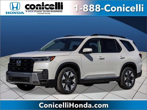 Platinum White Pearl 2026 Honda Pilot Touring 8-Passenger