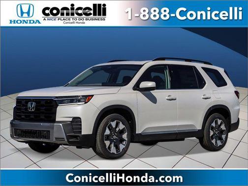 Platinum White Pearl 2026 Honda Pilot Touring 8-Passenger