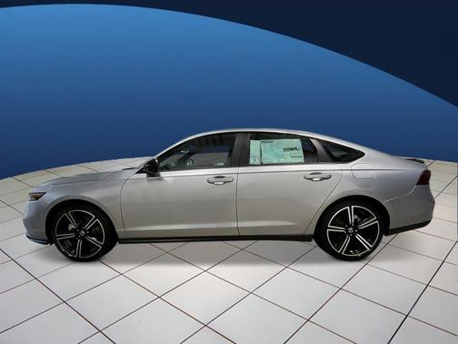 Solar Silver Metallic 2026 Honda Accord Hybrid Sport