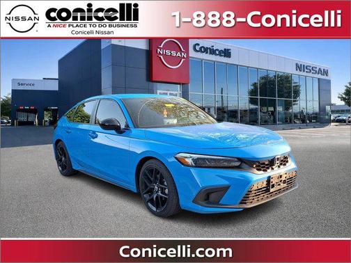 Boost Blue Pearl 2024 Honda Civic Sport