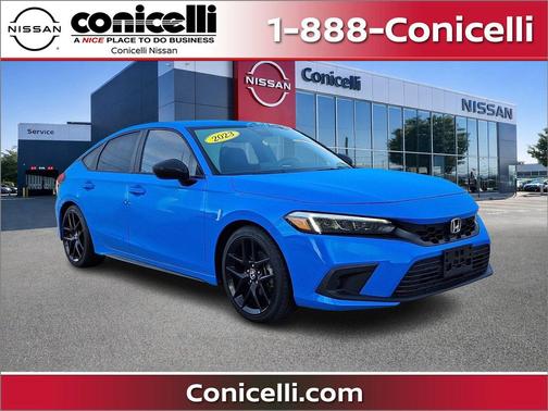 Boost Blue Pearl 2024 Honda Civic Sport