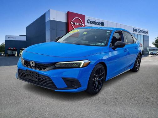 Boost Blue Pearl 2024 Honda Civic Sport