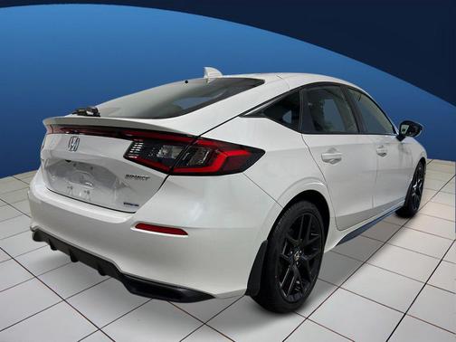 Platinum White Pearl 2026 Honda Civic Hybrid Sport