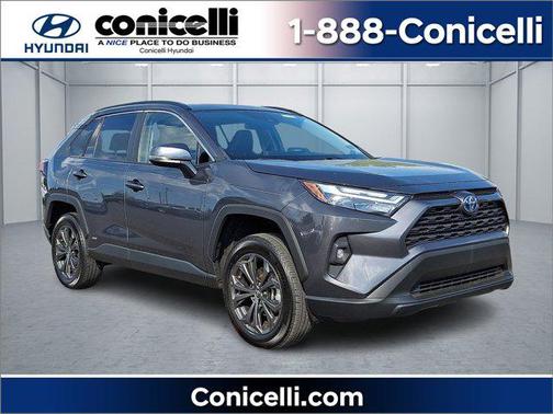 MAGNETIC GRAY MET 2023 Toyota RAV4 Hybrid XLE Premium