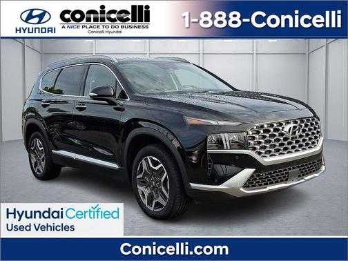 Twilight Black 2023 Hyundai Santa Fe Plug-In Hybrid Limited