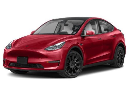Black 2025 Tesla Model Y Long Range Dual Motor All-Wheel Drive
