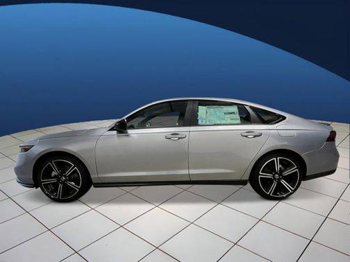 Solar Silver Metallic 2026 Honda Accord Hybrid Sport