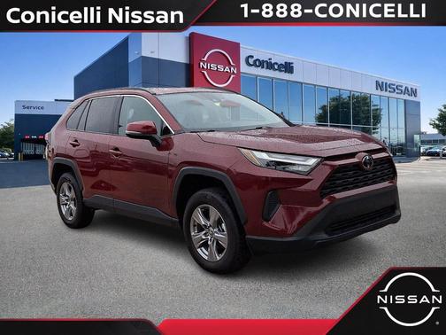 Ruby Flare Pearl 2025 Toyota RAV4 XLE
