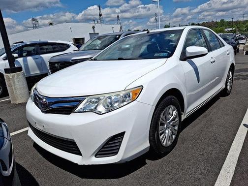 Super White 2013 Toyota Camry LE