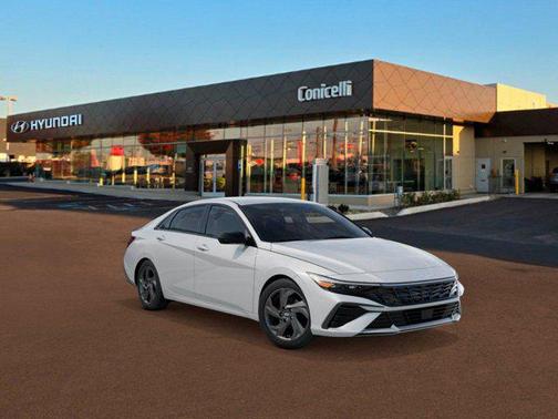 Serenity White 2026 Hyundai ELANTRA Sport