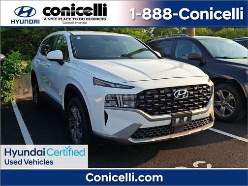 Serenity White Pearl 2023 Hyundai SANTA FE SE