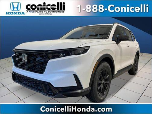 Platinum White Pearl 2026 Honda CR-V Hybrid Sport AWD