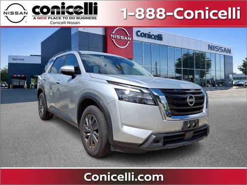 Brilliant Silver Metallic 2025 Nissan Pathfinder SV FWD
