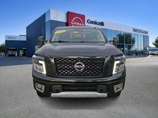 Midnight Pine Metallic 2019 Nissan Titan PRO-4X