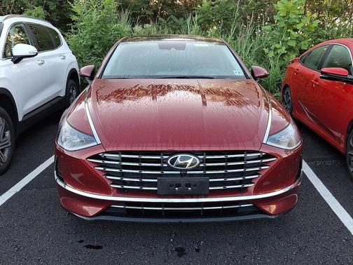 Ultimate Red 2023 Hyundai SONATA Hybrid Limited