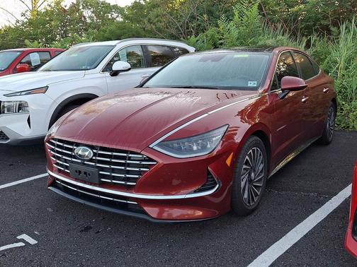 Ultimate Red 2023 Hyundai SONATA Hybrid Limited