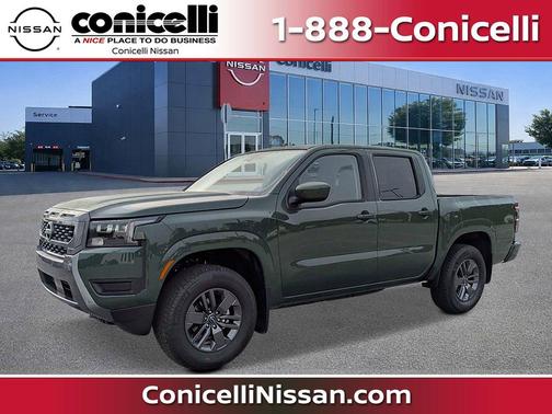 Tactical Green Metallic 2026 Nissan Frontier SV