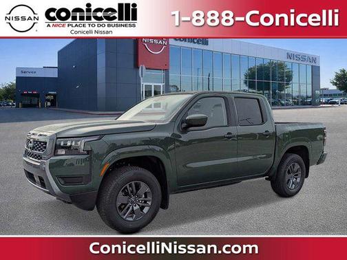 Tactical Green Metallic 2026 Nissan Frontier SV