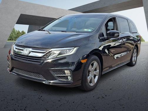 Black 2018 Honda Odyssey EX-L