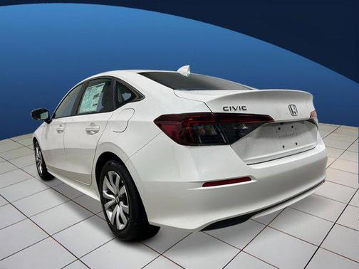 Platinum White Pearl 2026 Honda Civic LX