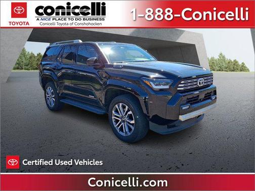 Black 2025 Toyota 4Runner Limited