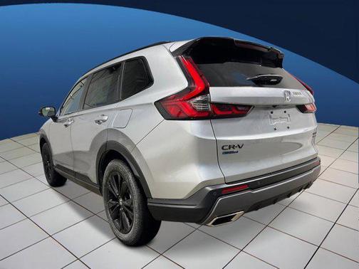Solar Silver Metallic 2026 Honda CR-V Hybrid Sport Touring AWD