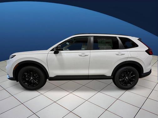 Platinum White Pearl 2026 Honda CR-V Hybrid Sport-L AWD