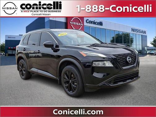 Super Black 2023 Nissan Rogue SV