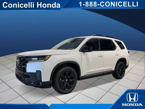 Platinum White Pearl 2026 Honda Pilot Black Edition