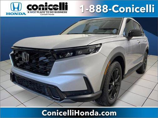Solar Silver Metallic 2026 Honda CR-V Hybrid Sport-L AWD