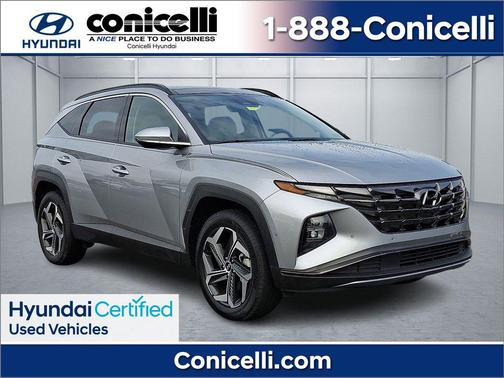 Shimmering Silver 2024 Hyundai TUCSON Limited