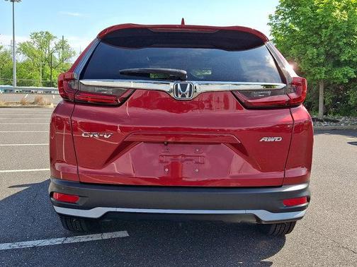 Red 2020 Honda CR-V AWD EX