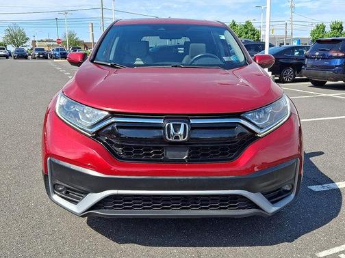 Red 2020 Honda CR-V AWD EX