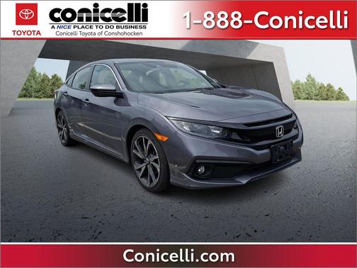 Silver 2020 Honda Civic Sport